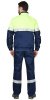 Костюм летний «НАВИГАТОР» куртка, брюки, т.синий/лимонный