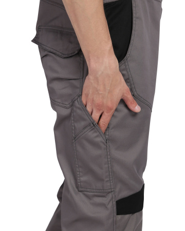 Полукомбинезон ЦИТРИН ср.серый с черным