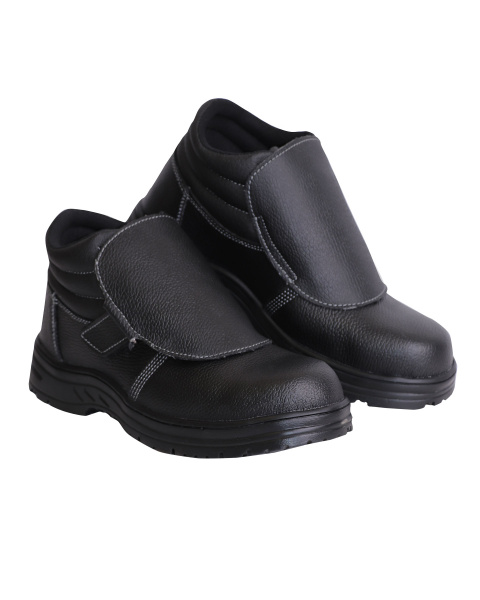 Ботинки сварщика ТИТАН, кожа, ПКП, Нитрил