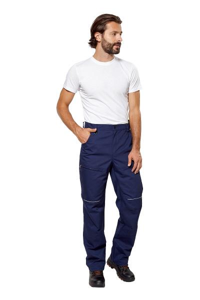 Брюки рабочие мужские летние "Shelby" цвет темно-синий