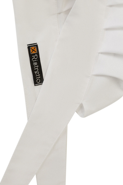 Колпак поварской РИСТРЕТТО (Ristretto) белый, с завязками