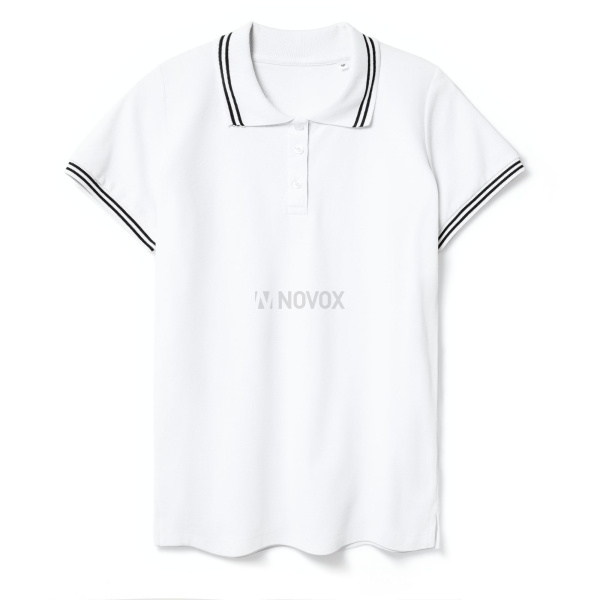 Рубашка поло женская Virma Stripes Lady, белая