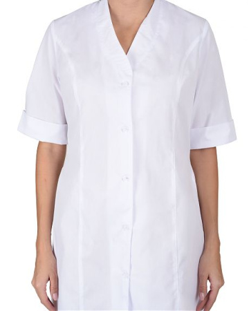 Халат "ПАЛЕРМО" женский белый