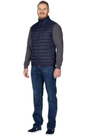 Жилет стеганый «El-Risto» dark blue (темно-синий)
