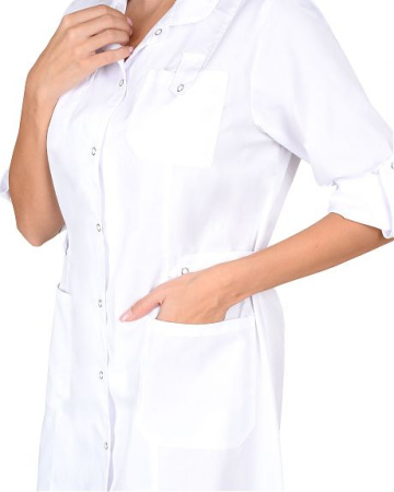 Халат "ГЛЭМ" женский белый