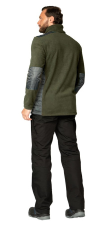 Куртка "Кеми" флисовая без капюшона хаки