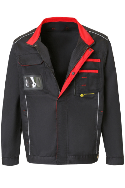 Костюм НЭКСТ (NEXT), куртка с отстегивающимися рукавами, брюки, черный/красный