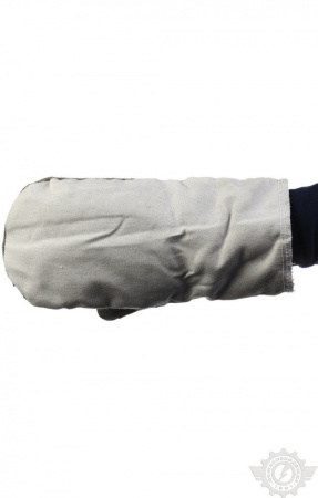 Рукавицы утепленные с брезентовым наладонником