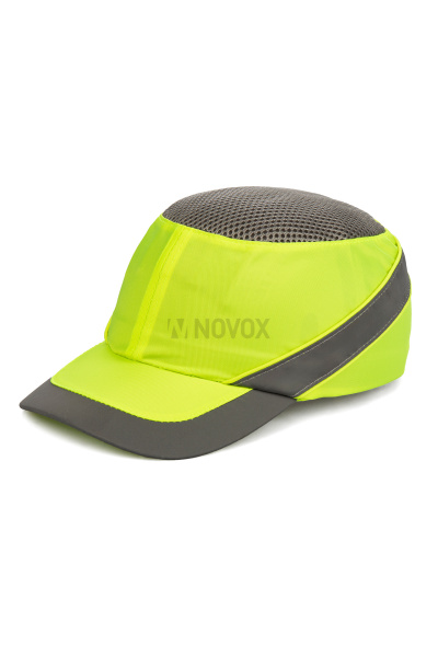 Каскетка ДЕЛЬТА ПЛЮС ЭИР КУЛТАН арт. COLTAAIJAFL,флуоресцентная желтая/серая с СВП (AIR COLTAN)