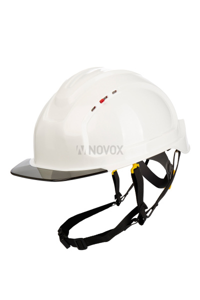 Каска РОСОМЗ АБСОЛЮТ ПРЕСТИЖ с храповым механизмом, белая, арт. 783717