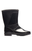 Сапоги ПВХ с чулком из НТП, модель №1 черные