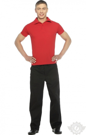 Тенниска-поло красная