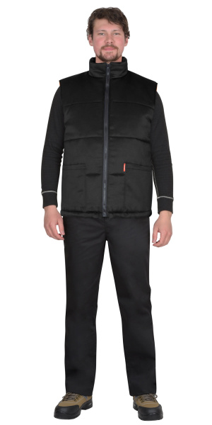 Жилет утепленный УНИВЕРСАЛ черный