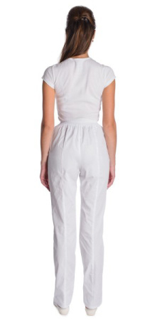 Брюки "Модельные" женские, белый