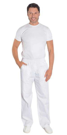 Брюки "Модельные" мужские, белый