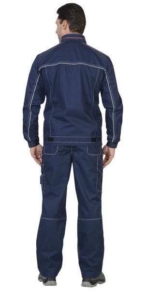 Костюм "АЛЕКС" куртка (чз), брюки, т.синий