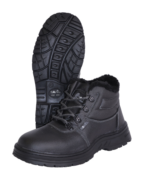 Ботинки "Титан", иск. мех, Нитрил