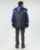 Куртка зимняя "Лигор" СОП (тк.OxLine,90), т.синий/васильковый