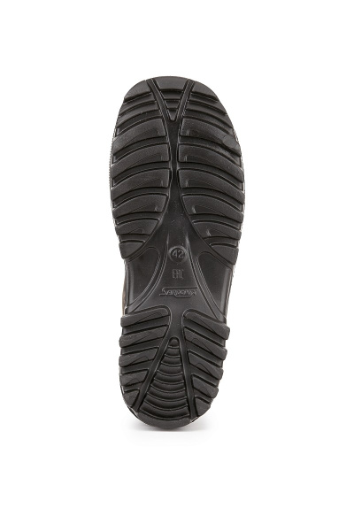 Сапоги Хаски мужские зимние утепленные "Ирбис" цвет черный/коричневый