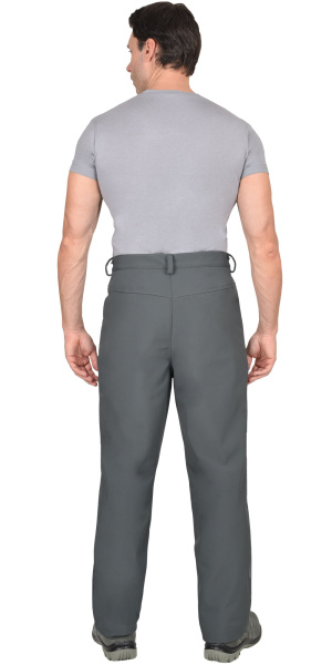 Костюм "Азов", куртка (чз), брюки, с капюшоном серый софтшелл пл 350 г/кв.м