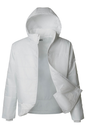 Куртка Эйч-Лайн (H-Line) утепленная белая