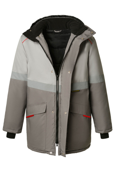 Костюм СОЮЗСПЕЦ утепленный т.серый/серый