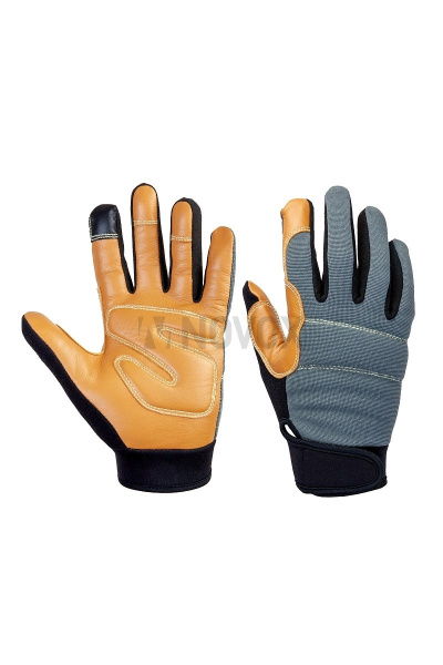 Перчатки антивибрационные Jeta Safety "Omega" JAV06 кожаные
