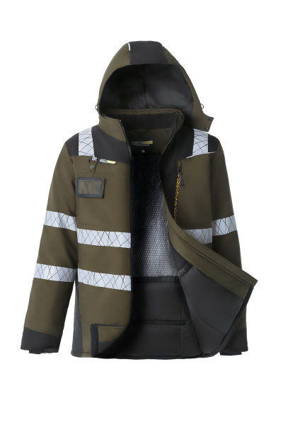 Куртка ЮРИНОКС МАКС (YURINOX MAX) утепленная хаки/черная