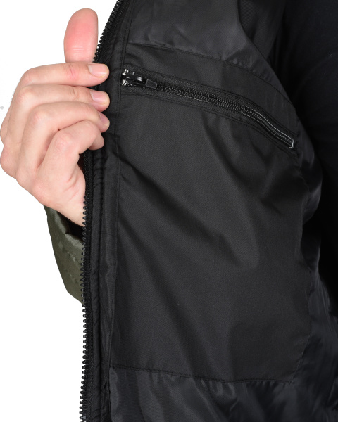 Куртка УРБАН хаки с черным