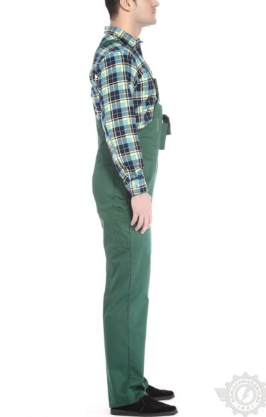 Полукомбинезон "Эксперт-2" зеленый