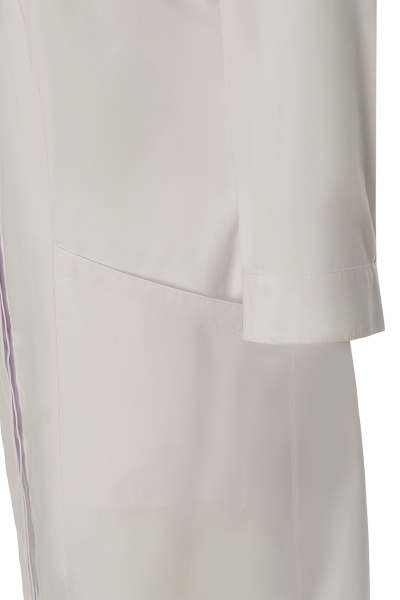 Халат LINDRED CAMILLA (ЛИНДРЕД КАМИЛЛА) рукав 3/4, пуговицы, женский белый