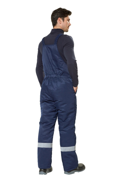 Костюм рабочий мужской зимний "Балтимор" цвет темно-синий/оранжевый