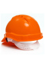 Каска строительная оранжевая