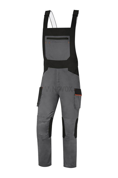  Полукомбинезон ДЕЛЬТА ПЛЮС Мач2 серый/оранжевый