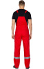 Костюм "Мастер-Люкс", куртка, п/к, красный с черным