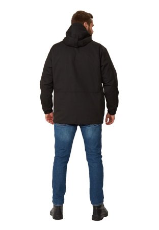 Куртка демисезонная "КОНТРОЛ-ВЕСНА/ОСЕНЬ" цвет: ЧЕРНЫЙ, ткань: ТВИЛ РИП-СТОП