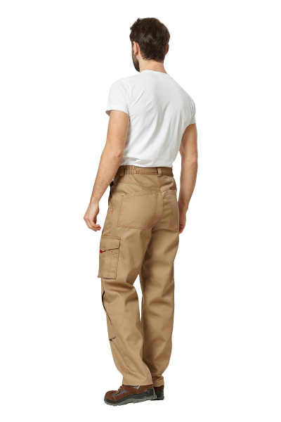 Брюки рабочие мужские летние "Рольф 1" цвет бежевый
