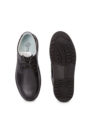 Полуботинки "Инженер", ПУ, цвет черный