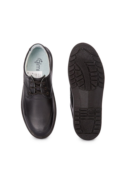 Полуботинки "Инженер", ПУ, цвет черный