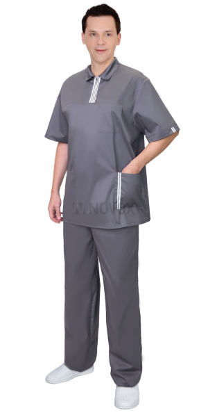 Костюм "ВИКТОР" мужской темно-серый