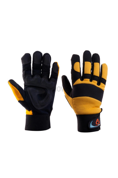 Перчатки антивибрационные Jeta Safety "Vibro Pro" JAV01, износостойкие