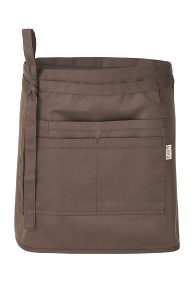 Фартук «BARISTA» укороченный, цвет chocolate (темно-коричневый)