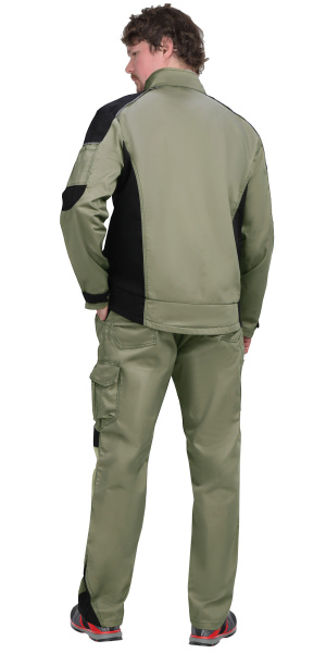 Куртка ЦИТРИН светло-оливковый с черным (ЧЗ)