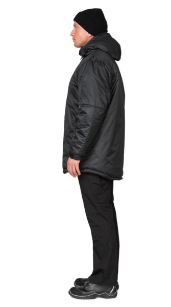 Куртка мужская утеплённая "Вегард" чёрная