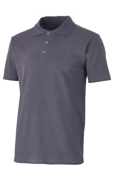Тенниска-поло темно-серая