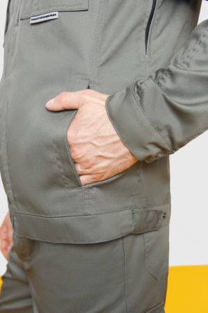 Костюм "STATUS" NEW (Статус), куртка, брюки, серый хаки