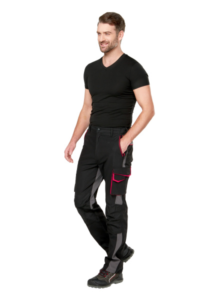 Брюки рабочие мужские летние/демисезонные "Студио" цвет черный