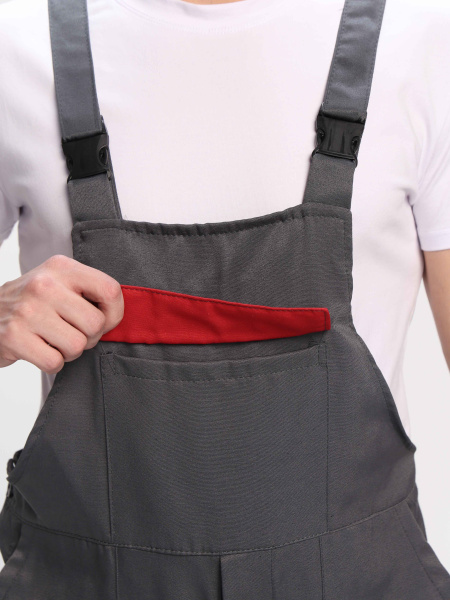 Полукомбинезон ИТР (тк.Смесовая,210), серый