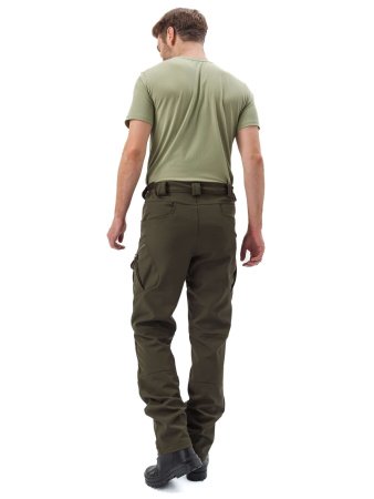 Костюм "ВЕПРЬ" куртка/брюки, цвет: хаки, ткань: Софтшелл