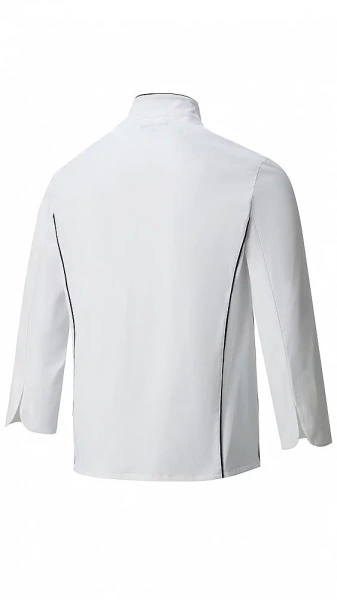 Китель поварской RICON (РИКОН) black (белый)